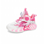 28-40 Lastele Suures suuruses Mugavad hingavad Mugavad Trendikad ja moodsad spordijalatsid Korvpallijalatsid Lastejalatsid 28 roosa punane v&auml;rv