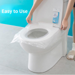 50 tk reisi &uuml;hekordselt kasutatav tualettruumi istme kate veekindel tualettpadi Camping hotelli vannitoatarvikud