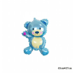 Multikas armas karu alumiiniumfooliumist &otilde;hupallid Baby Shower peokaunistus pidulik s&uuml;nnip&auml;evapidu &otilde;hupallid laste m&auml;nguasjad pruun