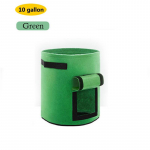 10 gallonit taimekasvatuskotid Koduaia kartulipoti juurviljakasvatuse kotid Niisutavad Jardin Vertikaalsed aiakotid T&ouml;&ouml;riistad 10 gallon pruun