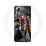 Coque Maniacase pour Xiaomi 12 5G Sangoku naruto Luffy one piece Dragon Ball z 3D Anime manga