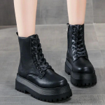 Naiste poolsaapad, platvormkingad, kleit, uus talvine jalutusk&auml;ik, reisimine, t&otilde;mblukk, naiste saapad, vabaaja moep&uuml;ksid, naisterahvad 35