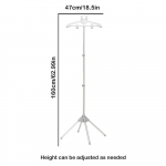160 cm reguleeritav riideauruti statiiv Teleskoop vertikaalne riidest ripp triikimisalus K&auml;eshoitav aurutriikimisklamber hall v&auml;rv