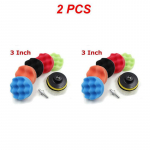 2/3/4TK 5 6 7 tolli K&auml;sn Autopoleerija Vahatamispadjad Poleerimiskomplekt Paadi Auto Poleerija Puhver Puur Ratas Poleerimine Eemaldab