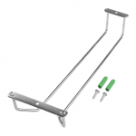 H&otilde;bedane veiniklaasiriiuli &scaron;ampanjatopsihoidja S&auml;ilitusriiul Korraldaja riidepuu