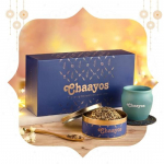 Chaayos Diwali esmaklassilised kingitused | Sisaldab ingverit (Adrak) Tulsi Teelehed & Kulhad tass | Premium Assam teekomplekt | Luksuslik kinkekomplekt