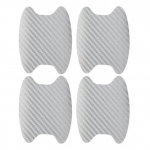 4 tk / komplekt s&uuml;sinikkiust tekstuuriga auto ukse k&auml;epideme tassi kriimustuste eest kaitsvad kleebised v&auml;lisk&uuml;lje veekindla auto uksekausi kleebis punane