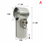 Roostevabast terasest toru pistik 25 mm toru toruklambri jaoks, tugevam, roostevaba riiete jaoks, nii tugev as the picture