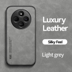 KEYSION Luksuslik Retro PU nahast &uuml;mbris Xiaomi POCO C75 pehme silikoon+PC p&otilde;rutuskindel telefoni tagakaas Xiaomi POCO C75 jaoks for POCO C75 sinine