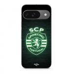 Coque - MANIACASE - Google Pixel 9 - Souple - Noir - Sporting Portugal