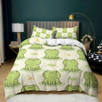Multikas Konn Tekikoti Komplekt Heleroheline Multikas Konnad Armas Kiil Loom Voodipesukomplekt Lapsele &Uuml;heinimesevoodi Suurus Pol&uuml;ester Tekikott US Full 200x230cm