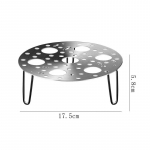 Aurutamisalus Lihtsalt puhastatavad toiduvalmistamise t&ouml;&ouml;riistad Virnastatav munaauruti rest Aurupott koduks telkimiseks K&ouml;&ouml;k piknikuks mereannid