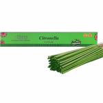 Bless-tsitronella-viirukipulgad 100% looduslikud-k&auml;sitsi valmistatud-k&auml;sitsi kastetud viirukipulgad orgaanilised-kemikaalid-puhastus-l&otilde;&otilde;gastus-positiivsus 25 Sticks (40GM)