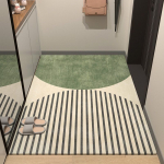 Sissep&auml;&auml;suukse p&otilde;randamatti saab l&otilde;igata Sisenemise uksematt Sissep&auml;&auml;su vaip uksematt Sissep&auml;&auml;suukse uksematt majapidamismatt 140 * 200cm [Crystal Fleece Material]