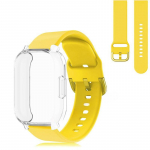 Kaitse&uuml;mbris + silikoonrihm Xiaomi Redmi Watch 5 Lite/5 Active t&auml;iskaaneekraaniga TPU Soft Shell ja hingav spordirihm Watch 5 Lite