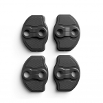 4 tk auto ukseluku pandla kaitsekate ukse amortisaatori padi, paksendatud kokkup&otilde;rkevastane padi Tesla mudeli 3 aasta 2023 jaoks