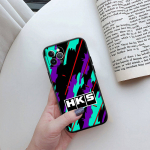 ED53 Supercar HKS JDM autotelefoni &uuml;mbris Samsungile A35 A25 A24 A15 A05S A05 M55 M35 M15 A06 A16 A02 A12 A13 A10 A20 A30 A22 A31 A32 A33 A41 A42 A50 Samsung M02 roheline