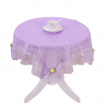 1 tk universaalne kate Pehme tolmukindel kate Tikand &ouml;&ouml;kapp tolmukate Kodukaunistus pits elutuba 60x60cm roosa