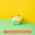 Kompaktne l&auml;bipaistev Lego m&auml;nguasjade hoiukarp laste ehitusklotside jaoks Small short