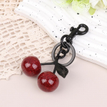 Mood metallist puuviljast kirssist ripats auto v&otilde;tmehoidja naiste kott amulett ehted v&otilde;tmetarvikud kingitused A4