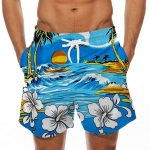 Moodsad meeste rihmaga Hawaiian Beach Fit sportlikud vabaaja p&uuml;ksid L armee roheline v&auml;rv