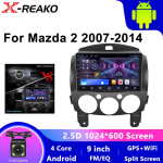 Android 13 MAZDA 2 2007 2008 2009 2010 2011-2014 jaoks Autoraadio Multimeediapleier WIFI Carplay GPS-navigatsioon Stereo Peak Unit 4 core 1GB+32GB carplay