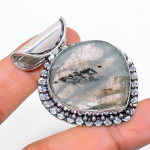 Labradorite Handmade 925 Sterling Silver Gift Jewelry Pendant 1.81 q5o28