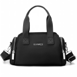 Naiste Vintage K&auml;ekott Nailon Teismeline &Otilde;lakott Totes Boston Messenger Kotid Daamide Vabaaja K&auml;ekott Crossbody Rahakott tumesinine v&auml;rv