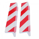 2 tk Garaaži seinakaitse Vahust serva nurga kaitseraua vaht seina nurgakaitse autokleebis kriimustusvastane parkimis auto uksekaitse