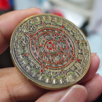 Mehhiko maiade asteekide kalendri kunst ennustuskultuur 1,57 *0,12 kuldm&uuml;ntide kogumisobjektid