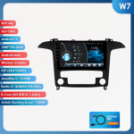 Hizpo 2din Android Auto Raadio Ford S-Max 2007 - 2015 jaoks Auto AC Auto Raadio Multimeedia Video M&auml;ngija GPS Navi Peaseade Carplay 4G BT RDS intelligentne DVR W7 8Core 6G 128G