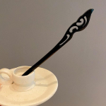 Hiinap&auml;rased lilledega ja moodsad puidust juuksen&otilde;elad - Naiste juukseaksessuaarid Phoenix Feather