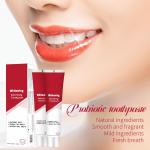 Probiotic toothpaste made with gentle natural ingredients keeps breath fresh all day long boosting your confidence.2PC