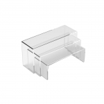 Akr&uuml;&uuml;list korduvkasutatav vitriin, U-kujuline kosmeetikakapp, kodu ehete riiul, riiulihoidik, parf&uuml;&uuml;mi kosmeetika clear