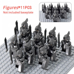 11 tk/partii Filmisari Orc Uruk-hai Army lotr M&auml;rulifiguurid Miniklotsid Nukk Koosta ehitusplokid MOC DIY M&auml;nguasjad lastele kingituseks