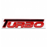 Auto Styling Turbo 3D universaalse poritiiba embleemi tagumise pagasiruumi m&auml;rgi kleebis