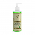 Khadi Natural Herbal Aloe Vera Gel with Dispenser | Herbal Aloe Vera Gel | Non-Sticky Aloe Vera Gel | Suitable for All Skin Types| 500ml