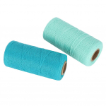 2 rulli 84 l&otilde;imega l&otilde;nga puhast puuvilla k&auml;sitsi &otilde;mblusniiti kudumiseks, tattinguks, vaiba, gobel&auml;&auml;ni k&auml;sit&ouml;&ouml;ks