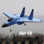 SU35 FX-620 Purilennuk RC Lennuk K&auml;sitsi Heitmine EPP Vaht Lennuk Elektri 2.4G Kaugjuhtimispult RC Lennuk M&auml;nguasjad Lastele 2 sinine