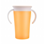 Kaasaegne kasulik laste toitmine imebeebi &otilde;ppimisega ohutu lekevaba 360-kraadine koolitus joogitopsi pudel k&auml;epidemetega sinine