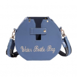 V&auml;ljas veetassi hoiukott reguleeritava rihmaga Veekindel, h&otilde;lpsasti kaasaskantav kaasaskantav topsihoidja veepudeli rahakott Crossbody kott lilla