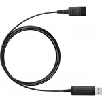 USB-adapter - Jabra - Link 230 - kiir&uuml;hendusega - must - sisseehitatud DSP