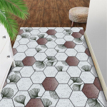 Cuttable Cartoon Anti-Skid Floor Mats: Dust-Resistant, Wear-Resistant Entryway Mats for Easy Cleaning 45x75 cm