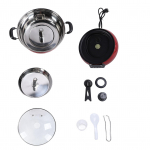 Riisikeetja 6L roostevabast terasest suhkrueemaldus, kiire t&otilde;stmine nutikas suhkruvaba riisipliit aurutamiseks L pruun