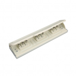 9-auguline perforaator Valge Manuaalne 8 lehe mahutavusega DIY perforaator A4 B5 B6 A5 A6 paberile