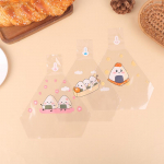 50 tk Armas joonisfilm kolmnurga riisipalli pakkimiskotile Nori Onigiri sushikott Sushi vormi valmistamisel Bento tarvikud