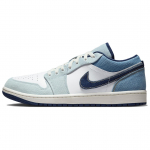 Air Jordan 1 Low Denim Meeste Tossud Sinine Valge Purjepaber IH0648-141 42