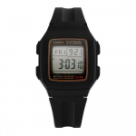 CaSio F 201wa 9adF F 201wa 9a Digitaalne Ruudukujuline Spordi S&otilde;duri Meeste PU K&auml;ekell F-201WA-9ADF