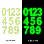 Fluorestseerivad digitaalsed helendavad kleebised magamistoa v&otilde;i lastetoa jaoks - 100 seinakaunistuse komplekt