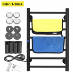 80 W vannitoa elektriline k&auml;ter&auml;tikuivati ​​veekindel 45&deg;-70 temperatuuri ja aja reguleerimine Nutikas roostevabast terasest soojendusega k&auml;ter&auml;tikuivati